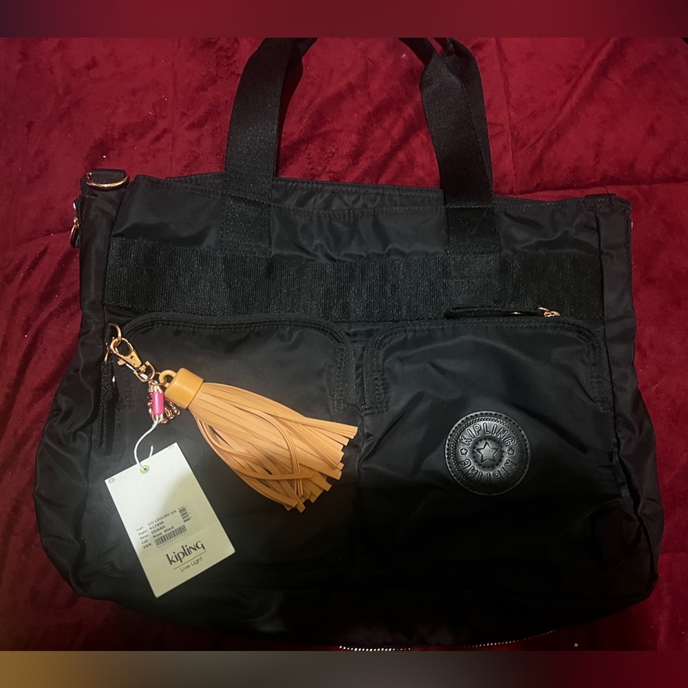 Kipling Esiana Tote Bag - Rose Black
